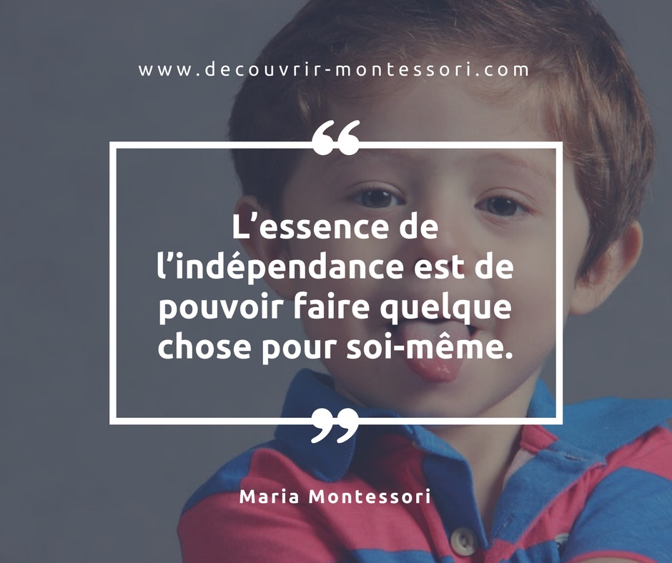 A young child independently completing a task at home, demonstrating Montessori independence in practice